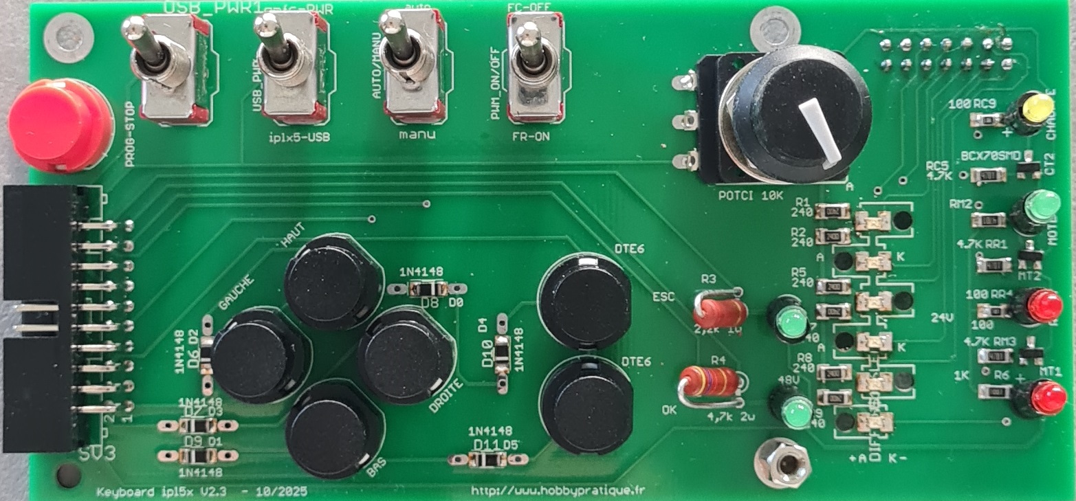 Carte clavier Ipl5x